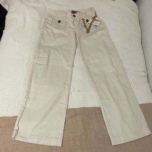 Juicy Couture wide leg linen pants